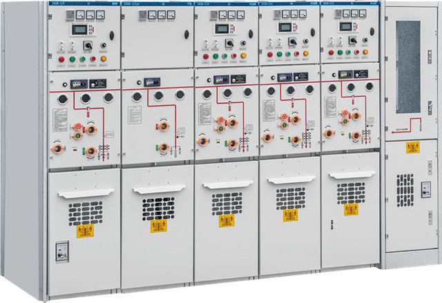 الوحدة الرئيسية الحلقية المعزولة بالغاز SF6 (RMU) 12kV/24kV لشبكة التوزيع الثانوية